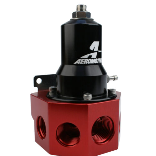 Aeromotive Regulator - 30-120 PSI - .500 Valve - 4x AN-08 and AN-10 inlets / AN-10 Bypass - Image 9