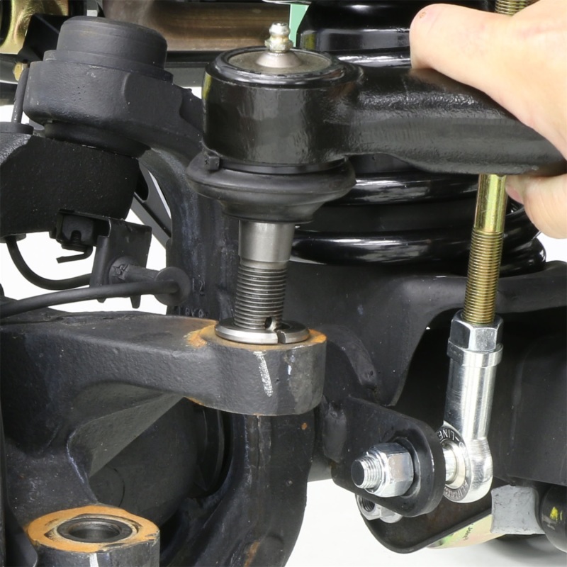 RockJock JK-9704P JK Currectlync Steering Sys. w/Flipped Drag Link 1.65in Dia. Tie Rod 1.3in Dia. w/Hardware - Image 3