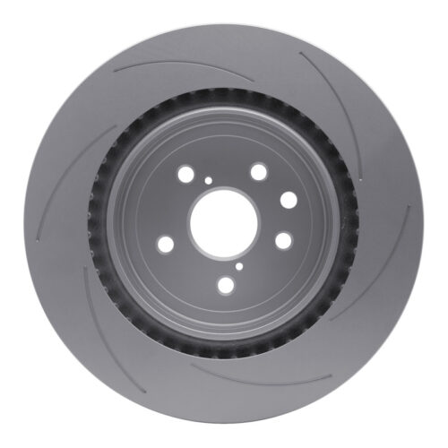 DFC 15-22 Lexus RC F Left Rear GeoSPEC Coated Rotor - Slotted - Image 5