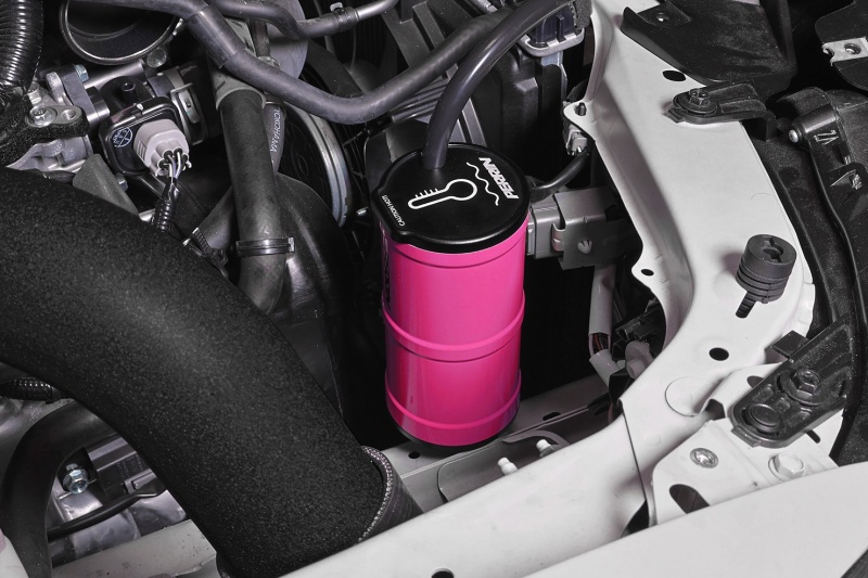 PERRIN 02-26 Subaru WRX / 04-21 STI / 13-26 BRZ/GR86/FRS/86 Coolant Overflow Tank - Hyper Pink - Image 9