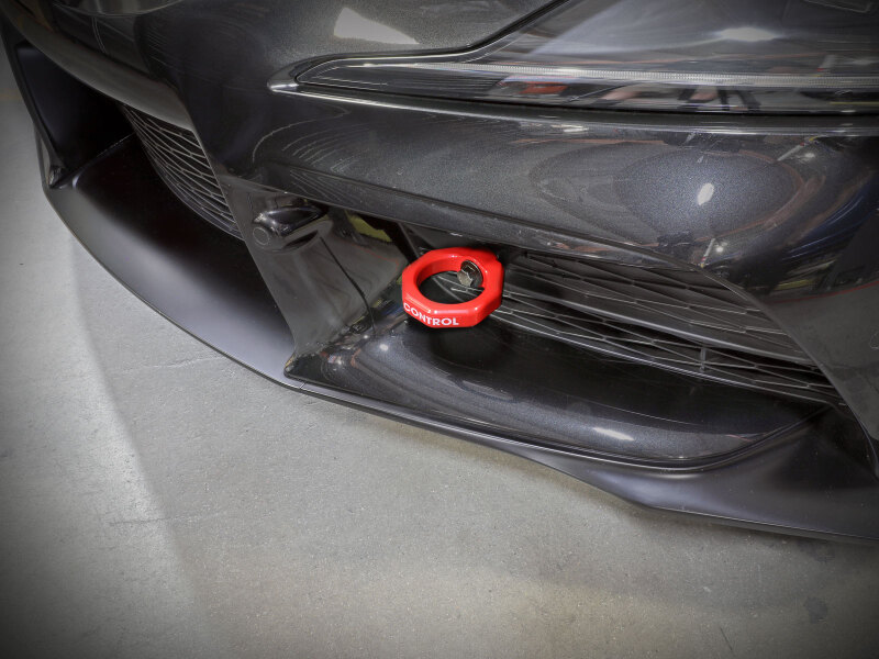 aFe Power Control Front Tow Hook Red 20-21 Toyota GR Supra (A90) - Image 7
