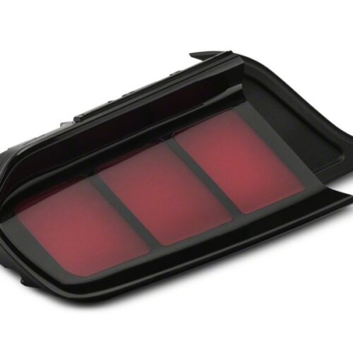 Raxiom for 2015-2023 Ford Mustang Profile LED Tail Lights Gloss Black Housing- Red Lens - Image 7