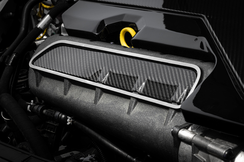 APR 17-26 Audi RS3/12-22 Audi TT RS Quattro 2.5T Carbon Fiber Intake Manifold Cover Plate - Image 4