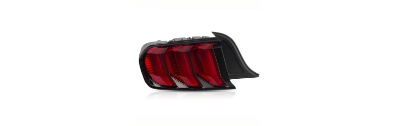 Raxiom 15-23 Ford Mustang Euro Style LED Tail Lights- Gloss Black Housing- Red Lens - Image 9