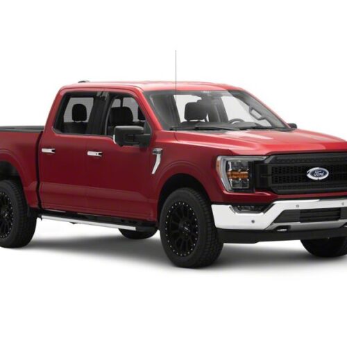 Raxiom for 2021-2023 Ford F-150/ Exc.Raptor CXR Series LED Upper Replacement Grille with White DRL- Black - Image 9