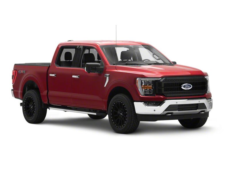 Raxiom for 2021-2023 Ford F-150/ Exc.Raptor CXR Series LED Upper Replacement Grille with White DRL- Black - Image 9