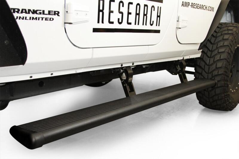 AMP Research PowerStep - Black for 18-24 Jeep Wrangler JL 4DR (Excl. 4XE/Rubicon 392) - Image 3