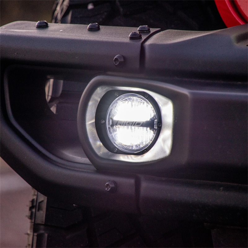 Rigid Industries 360-Series 4in LED SAE J583 Fog Light - White (Pair) - Image 3
