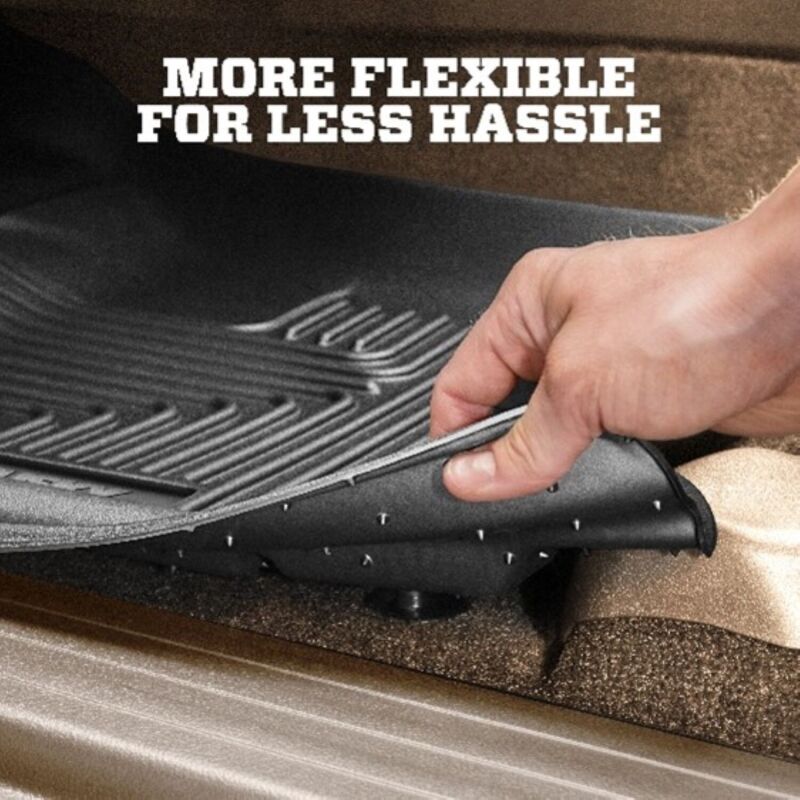 Husky Liners 24-25 Toyota Tacoma Hybrid Weatherbeater Front & 2nd Seat Floor Liners - Black - Image 7