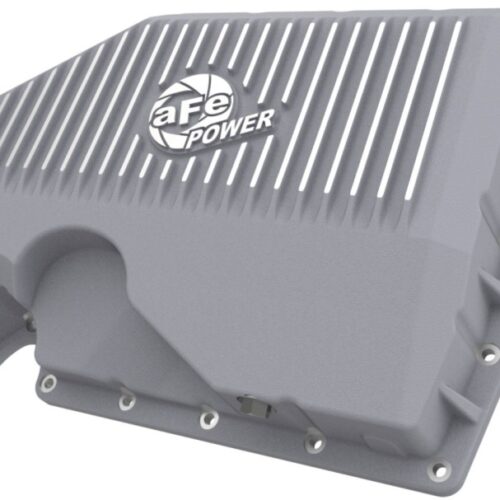 aFe Power 05-19 VW 1.8L/2.0L w/o Oil Sensor Engine Oil Pan Raw POWER Street Series w/ Machined Fins