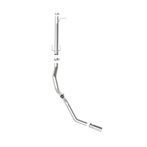 aFe Power Apollo GT Series 3-1/2in 409 SS Axle-Back Exhaust 17-20 Ford F-250/F-350 Polished Tip No Muffler - Image 4