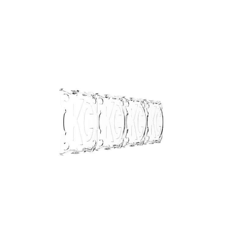 KC HiLiTES FLEX ERA LED Light Bar 10in. Light Shield - Clear (SHIELD ONLY) - Image 7