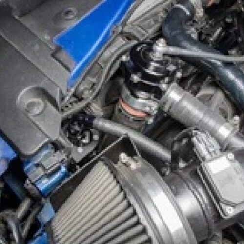 Radium Engineering 08-16 Mitsubishi EVO X Alternate Mount For Crankcase Catch Can Kit - Image 4