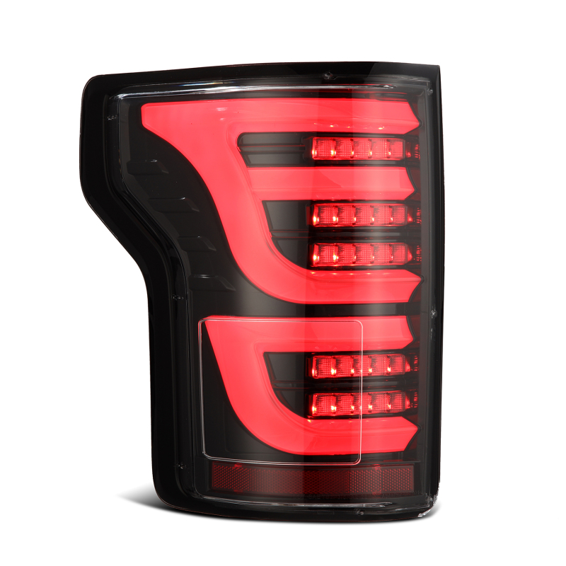 AlphaRex 15-20 Ford F150 Luxx-Series LED Tail Lights Alpha-Black - Image 2