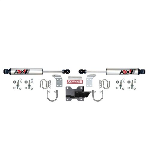 Skyjacker 07-18 jeep Wrangler JK ADX 2.0 Dual Stabilizer Kit w/ CNC Machined Polished Alum.