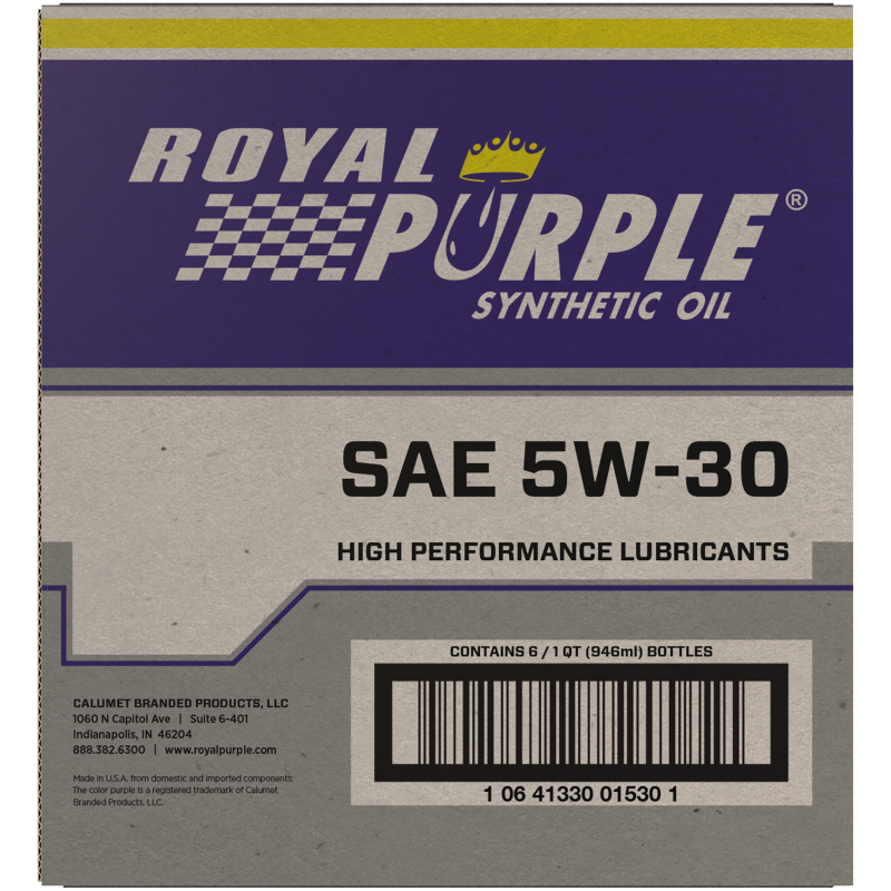 Royal Purple Premium Synthetic High Performance Multi-Grade 5W30 Motor Oil - 1 Quart - Image 3