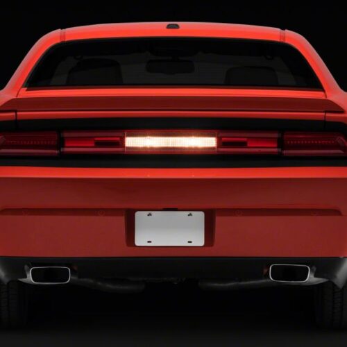 Raxiom for 2008-2014 Dodge Challenger LED Tail Lights- Chrome Housing - Red/Clear Lens - Image 4