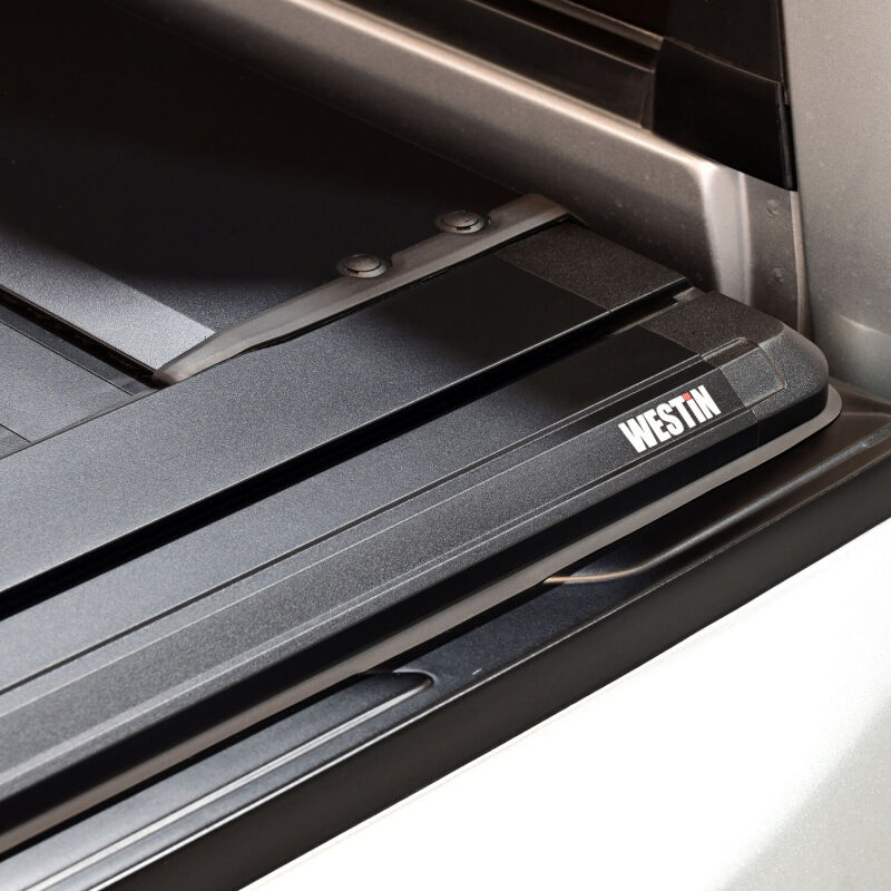 Westin 22-26 Toyota Tundra 5ft 5in. (66in.) Bed Electric Retractable Tonneau Cover - Black - Image 5