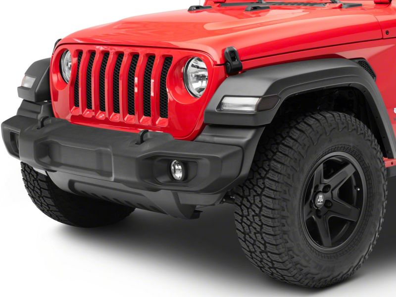 Raxiom for 2018-2023 Jeep Wrangler JL Axial Series LED Fender Flare Marker Lights- Smoked - Image 3