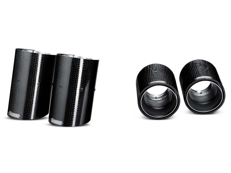 Akrapovic Tail Pipe Set (Carbon) for 07-13 BMW M3 (E90/E92/E93) - Image 2