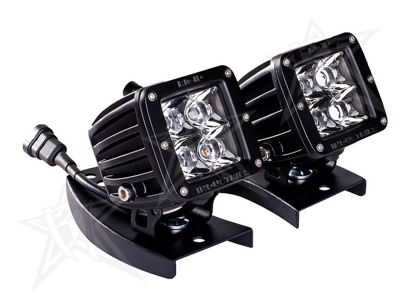 Rigid Industries D-series L Bracket Kit w/Hardware/ Stainless Steel - Image 4