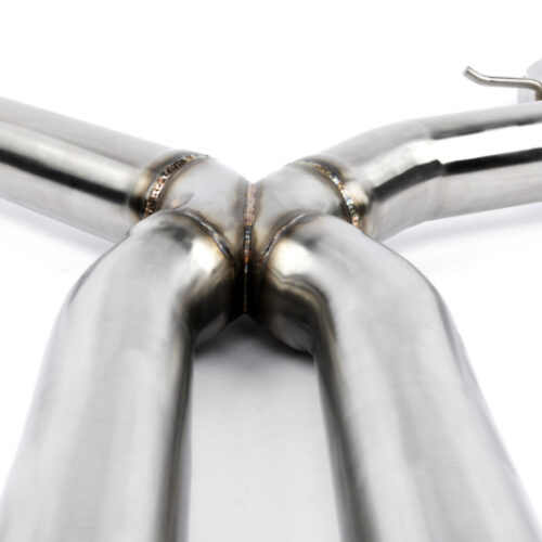Dinan for 21-27 BMW M3/M4 (G80/G82/G83) High Flow Middle Exhaust - 3in - Stainless Steel - Image 6