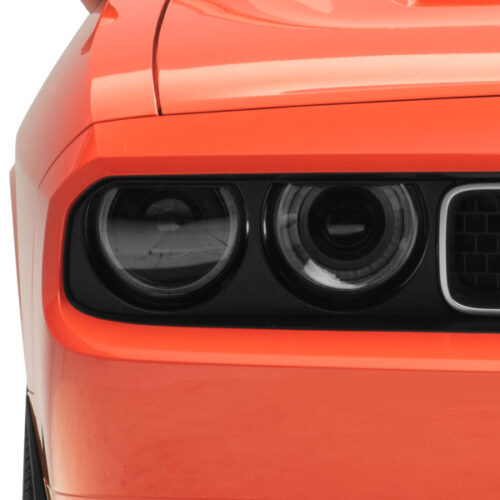 Raxiom for 2008-2014 Dodge Challenger Halo Projctr Headlights w/Sequential Turn Signals-Blk Hsng(Clear Lens) - Image 8
