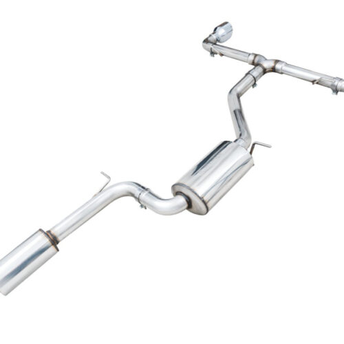 AWE Tuning Touring Edition Exhaust - Chrome Silver Tips for 2022 VW GTI MK8 - Image 6