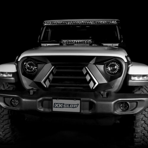XK Glow JL Wrangler & Gladiator JT XKCHROME LED Grill Kit (Dual Mode) - Image 4