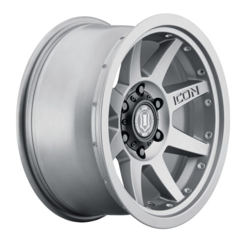 ICON Rebound Pro 17x8.5 5x5 -6mm Offset 4.5in BS 71.5mm Bore Titanium Wheel - Image 3