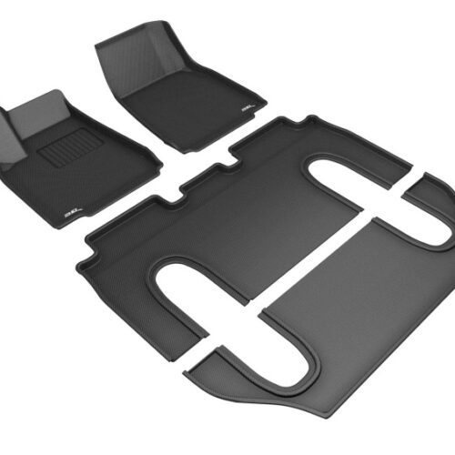 3D MAXpider 16-21 Tesla Model X 6-Seat Kagu Black Full Set