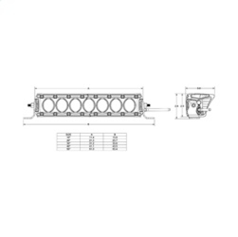 Rigid Industries Revolve 40in Bar w/Amber Trim Ring - Image 10