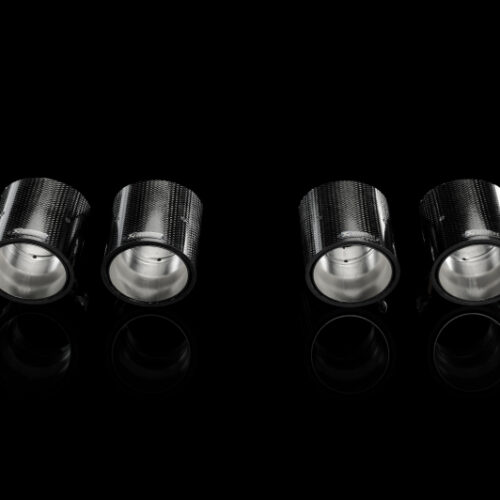 Akrapovic Tail Pipe Set (Carbon) for 11-12 BMW 1 Series M Coupe (E82) - Image 3