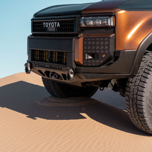 DV8 Offroad 24-26 Toyota Land Cruiser Spec Series Front Bumper - Image 7