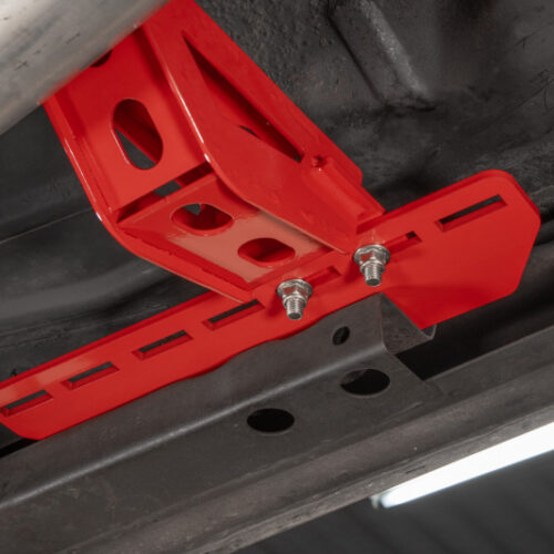 UMI Performance 78-88 GM G-Body Modular Adjustable Transmission Crossmember - Black - Image 8