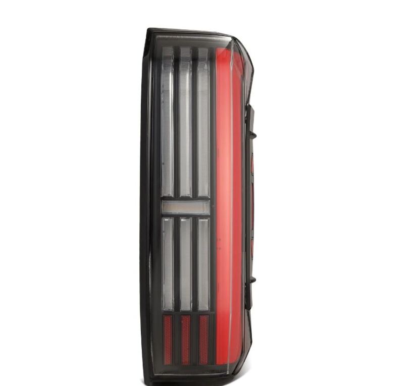 AlphaRex 22-24 Toyota Tundra NOVA-Series Prismatic LED Tail Lights - Black/Red - Image 6