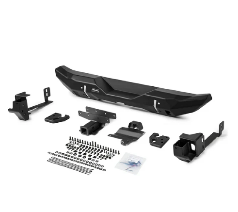 Rival 2018-2026 Jeep Wrangler JL Rear Aluminum Stubby Bumper