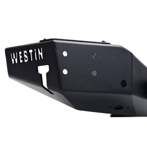Westin 18-25 Jeep Wrangler JL XTS Rear Bumper - Textured Black - Image 5