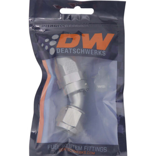 DeatschWerks 8AN Female Swivel 45-Degree Hose End PTFE (Incl. 1 Olive Insert) - Image 7