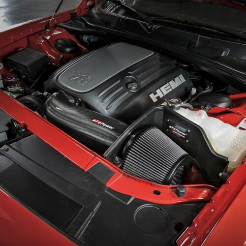 aFe Power Magnum FORCE Carbon Fiber Stage 2 Track Series Pro Dry S CAIS - 11-18 Dodge Challenger V8