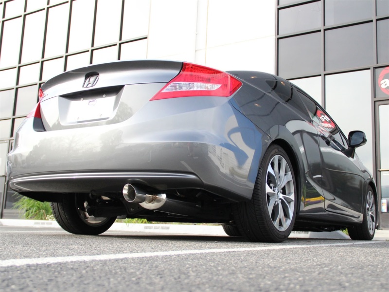 aFe Power Takeda Exhaust 304SS Axle-Back w/ Polished Tip 12-15 Honda Civic L4 1.8L