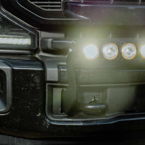 KC HiLiTES 2017+ Ford Super Duty Front Bumper Light Bar Mount For 40in Flex Era LED Light Bar - Image 2