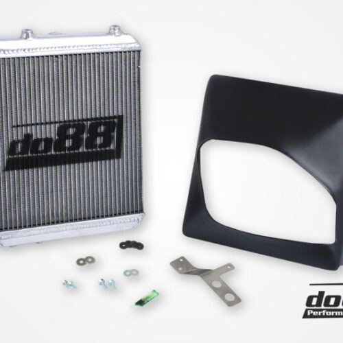 do88 15-18 BMW M2 (F87) Aluminum Remote Radiator
