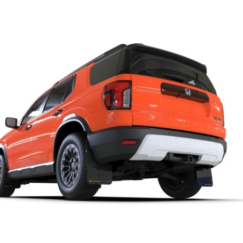 Rally Armor 2026 Honda Passport Black UR Mudflap - Metallic Black Logo - Image 4