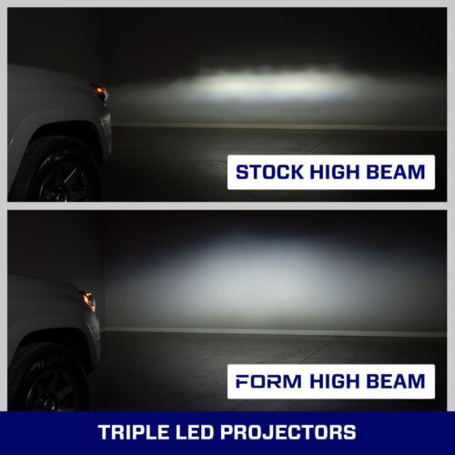 Form Lighting 2014-2024 Toyota 4Runner Sequential LED Projector Headlights (Pair) - Image 8