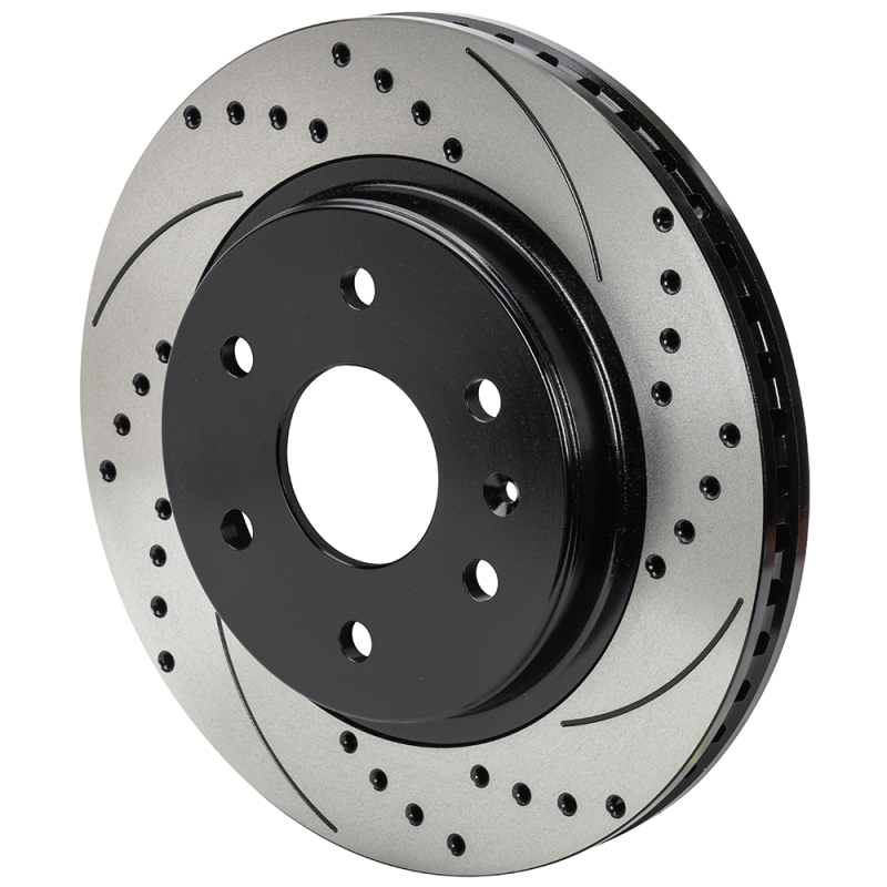Wilwood 13.38x 1.25 - 6x5.50 0.68 Offset SRP Black LH Rotor