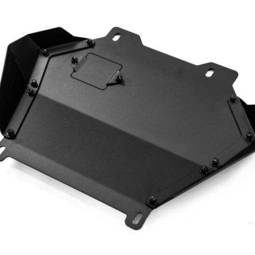 DV8 Offroad 24-25 Toyota Tacoma & Land Cruiser Rear Belly Skid Plate - Image 3