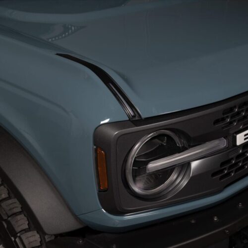 Putco 22-24 Ford Bronco Luminix DRL LED Light Hood Limb Riser (Factory Hood Side Hinge Replacements) - Image 7