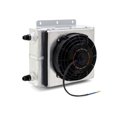 Mishimoto Universal Oil Cooler Kit 23 Row Cooler and 1in x 8in Fan - Image 8