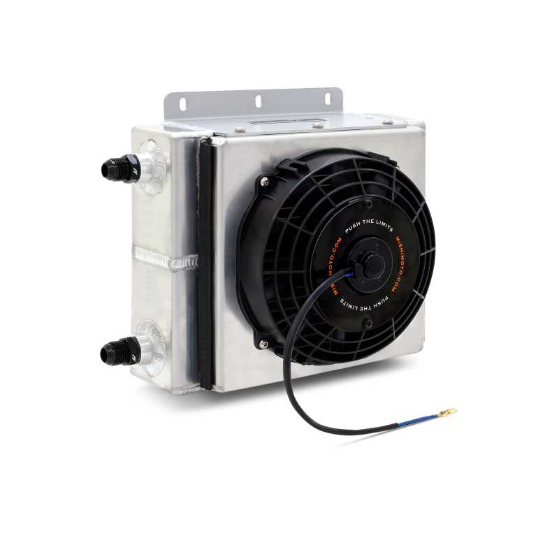 Mishimoto Universal Oil Cooler Kit 23 Row Cooler and 1in x 8in Fan - Image 8